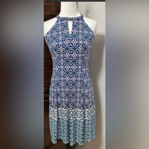 Wisp Mid-Length Floral Print Dress